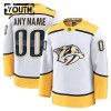 Nashville Predators Fanatics Premium Custom 2024-25 Auswärts Weiss Trikot - Kinder